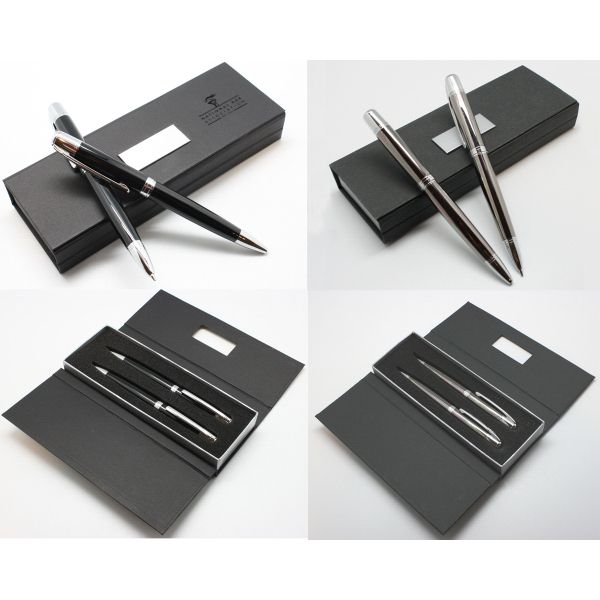Executive Metal Ballpoint Pen & Pencil Set